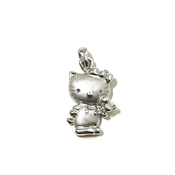 Jewelry - Silver Tone Hello Kitty Pendant
